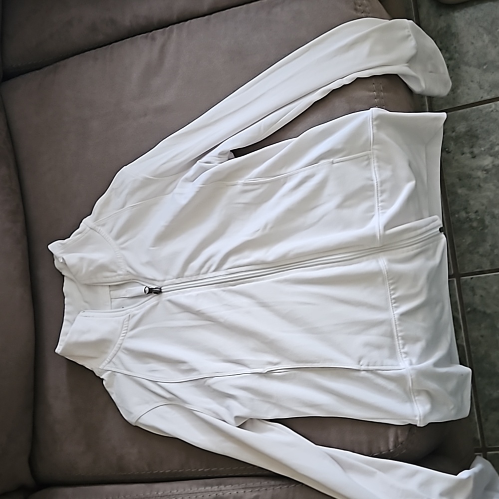 White zip up - Picture 4 of 5